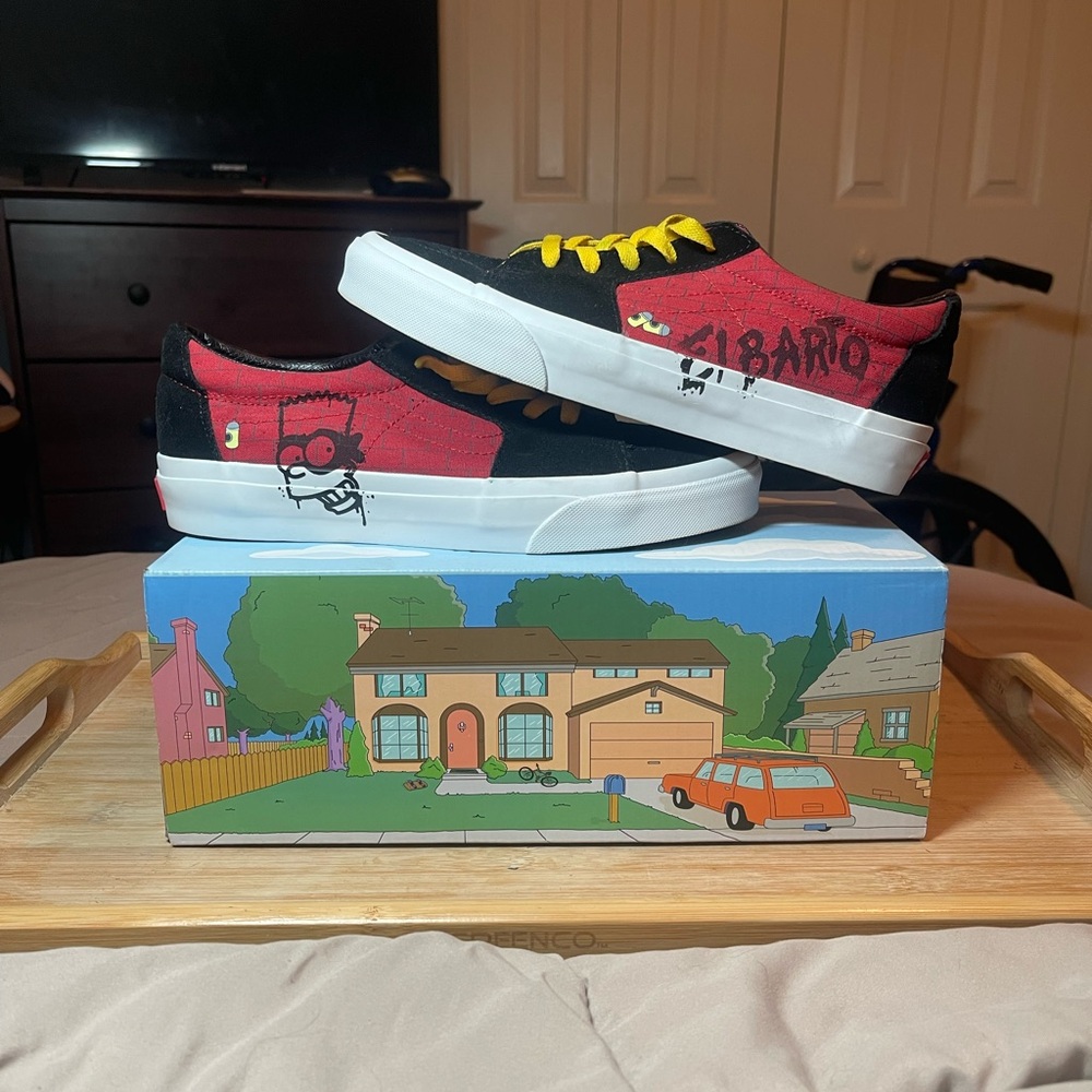 The Simpsons Limited Edition El Barto Sk8-Low Vans